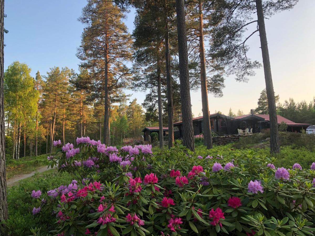 Timber Cottages With Jacuzzi And Sauna Near Lake Vaenern Карлстад Экстерьер фото